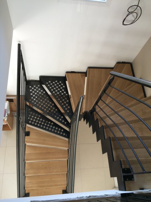 ﻿Escalier métal design Toulouse